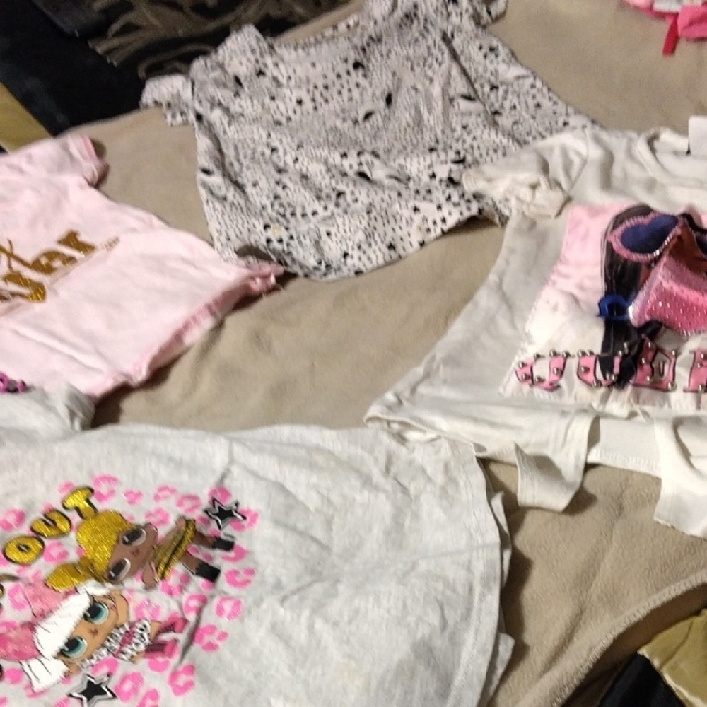 L.O.L. Surprise! White and Pink Short Sleeve Tee